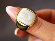 Mens Opal Ring