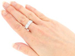 eternity ring on finger