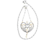 antique pendant with pearls and diamonds