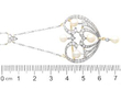 size of pearl and diamond pendant
