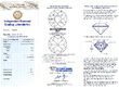 diamond brooch yellow gold certificate