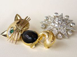 gemstone brooches