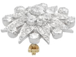 Edwardian Diamond Star Brooch side