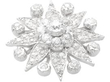 Edwardian Diamond Star Brooch