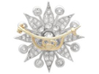Edwardian Diamond Star Brooch reverse