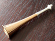 antique Victorian Hunting Horn Table Lighter