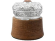 Silver Humidor Cigar Box Reverse