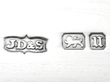 Silver Roll Top Breakfast Dish hallmarks
