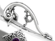 Lindisfarne Silver Vase handle