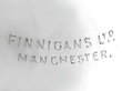 Lindisfarne Silver Vase engraving