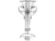 Lindisfarne Silver Vase size