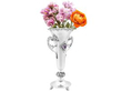 Lindisfarne Silver Vase with flowers in