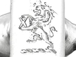 Rare Victorian Toast Holder in Sterling Silver engraving
