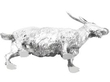 Underside of Sterling Silver Goat Table Ornament