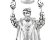 Victorian Silver Wager Cup detail