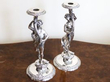 Victorian Silver Candle Holders London