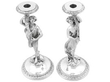 Victorian Silver Candle Holders