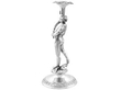 Victorian Silver Candle Holders Back