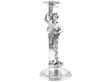 Victorian Silver Candle Holders with Ruler