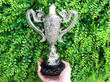 19th Century Chinese Silver Vase reverse outside