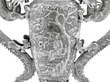 19th Century Chinese Silver Vase pattern