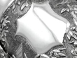 Chinese Silver Vase crest close up