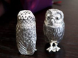 Owl Peppers in Silver