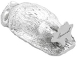 Underside of George Gilliam Owl Peppers in Silver