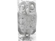 George Gilliam Owl Peppers in Silver with Ruler