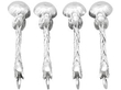 Sterling Silver Salt Spoons reverse