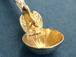 Sterling Silver Salt Spoon detail