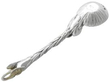 Sterling Silver Salt Spoon reverse