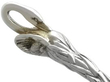 swan handle of Sterling Silver Salt Spoon