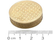 18k Gold Vinaigrette Box with Ruler