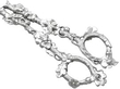 Sterling Silver Grape Shears handle