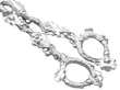 handle of Sterling Silver Grape Shears by Paul Storr