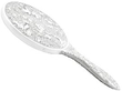 Chinese Silver Hand Mirror side
