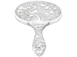 antique Chinese Silver hand Mirror