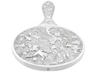 Chinese silver antique mirror