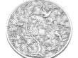 Chinese Silver Mirror detail