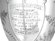 Victorian Silver Wine Goblet detail