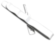 silver Tie Pin open