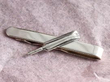 silver cricket themed Tie Pin