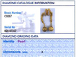 Antique Gold Rope Twist Necklace grading card