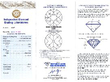 diamond earrings certificate