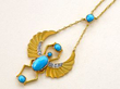 Yellow gold Victorian Egyptian Revival Pendant