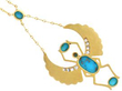 Victorian Egyptian Revival Pendant reverse