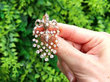 Victorian Natural Pearl and Diamond Brooch outside