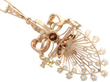 Victorian Natural Pearl and Diamond Pendant reverse