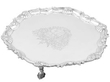 Antique Sterling Silver Salver Tray